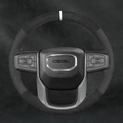 Discover MewantX Custom Steering Wheel Cover For GMC Yukon XL 2021 - 2025 Mewant delivers comfort, grip, style, protection and durable quality.