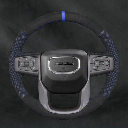Discover MewantX Custom Steering Wheel Cover For GMC Yukon XL 2021 - 2025 Mewant delivers comfort, grip, style, protection and durable quality.