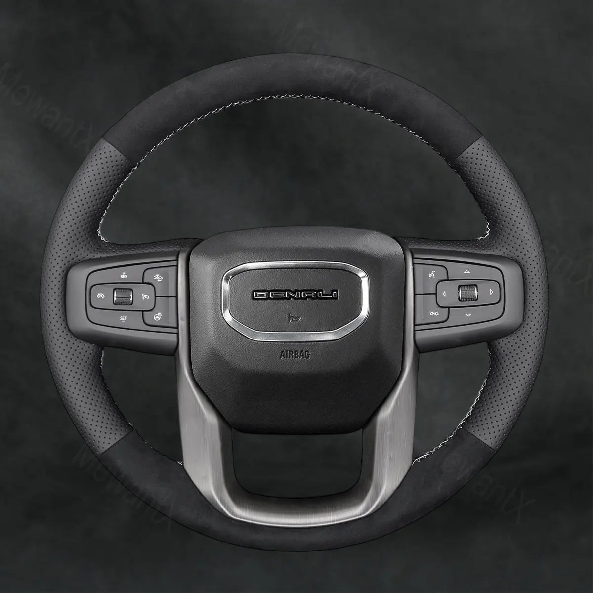 Discover MewantX Custom Steering Wheel Cover For GMC Yukon XL 2021 - 2025 Mewant delivers comfort, grip, style, protection and durable quality.