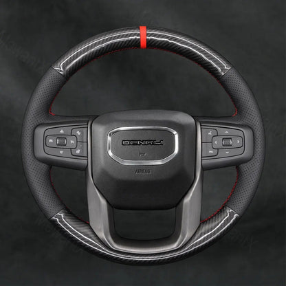 Discover MewantX Custom Steering Wheel Cover For GMC Yukon XL 2021 - 2025 Mewant delivers comfort, grip, style, protection and durable quality.