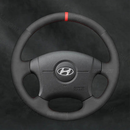 Discover MewantX Custom Steering Wheel Cover For Hyundai Elantra 2001 - 2006 Mewant delivers comfort, grip, style, protection and durable quality.
