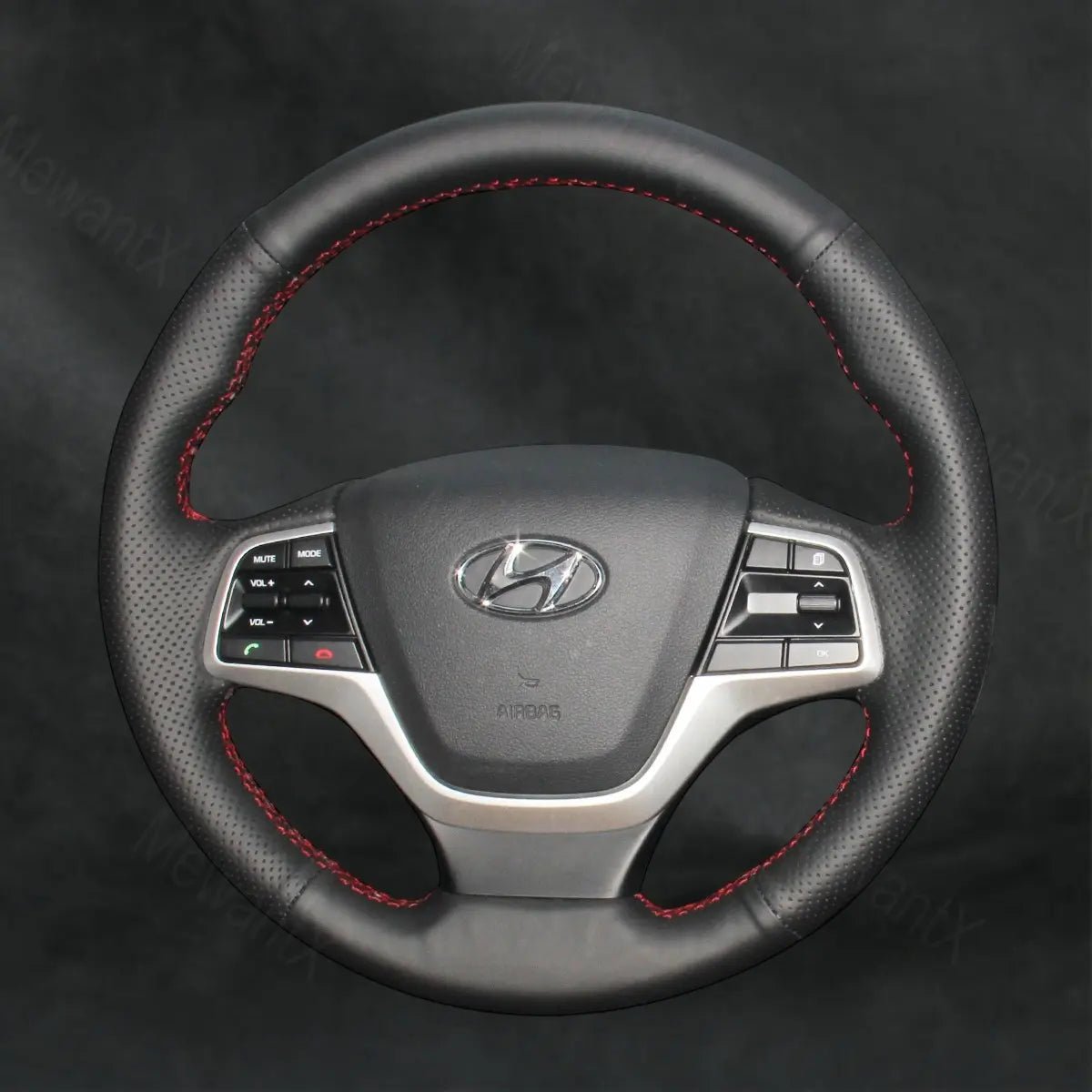 Discover MewantX Custom Steering Wheel Cover For Hyundai Elantra VI 2015 - 2018 Mewant delivers comfort, grip, style, protection and durable quality.