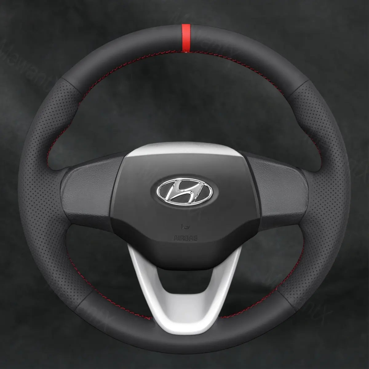 Discover MewantX Custom Steering Wheel Cover For Hyundai i10 2021 - 2025 Mewant delivers comfort, grip, style, protection and durable quality.