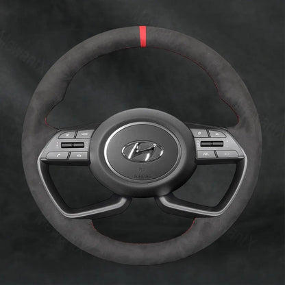 Discover MewantX Custom Steering Wheel Cover For Hyundai i20 III 2020 - 2025 Mewant delivers comfort, grip, style, protection and durable quality.