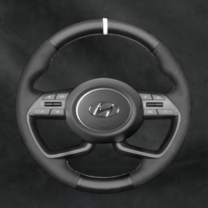 Discover MewantX Custom Steering Wheel Cover For Hyundai i20 III 2020 - 2025 Mewant delivers comfort, grip, style, protection and durable quality.