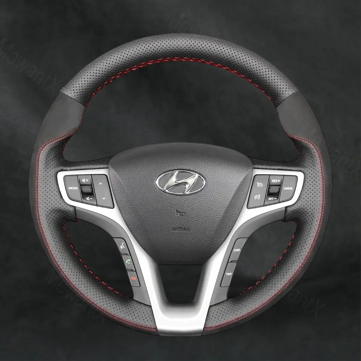 Discover MewantX Custom Steering Wheel Cover For Hyundai i40 2011 - 2020 Mewant delivers comfort, grip, style, protection and durable quality.