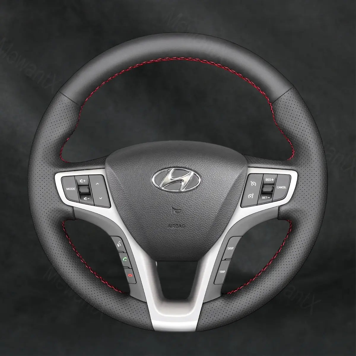 Discover MewantX Custom Steering Wheel Cover For Hyundai i40 2011 - 2020 Mewant delivers comfort, grip, style, protection and durable quality.