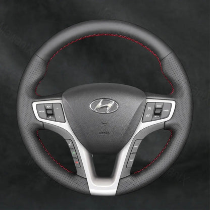 Discover MewantX Custom Steering Wheel Cover For Hyundai i40 2011 - 2020 Mewant delivers comfort, grip, style, protection and durable quality.
