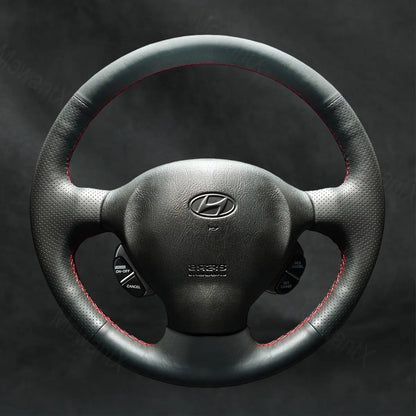 Discover MewantX Custom Steering Wheel Cover For Hyundai Santa Fe 2000 - 2006 Mewant delivers comfort, grip, style, protection and durable quality.