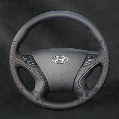 Discover MewantX Custom Steering Wheel Cover For Hyundai Sonata 2011 - 2014 Mewant delivers comfort, grip, style, protection and durable quality.