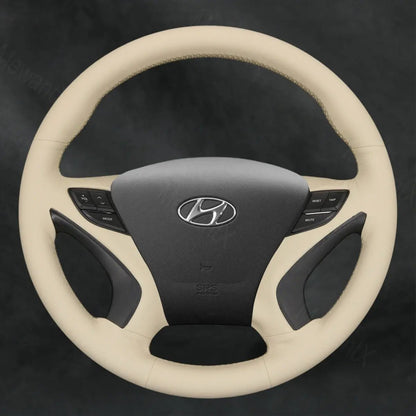 Discover MewantX Custom Steering Wheel Cover For Hyundai Sonata 2011 - 2014 Mewant delivers comfort, grip, style, protection and durable quality.