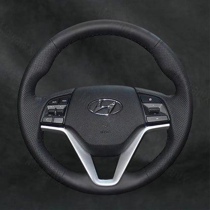 Discover MewantX Custom Steering Wheel Cover For Hyundai Tucson III 2015 - 2021 Mewant delivers comfort, grip, style, protection and durable quality.