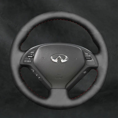 Discover MewantX Custom Steering Wheel Cover For Infiniti EX EX30 EX35 EX37 X50 2009 - 2018 Mewant delivers comfort, grip, style, protection and durable quality.