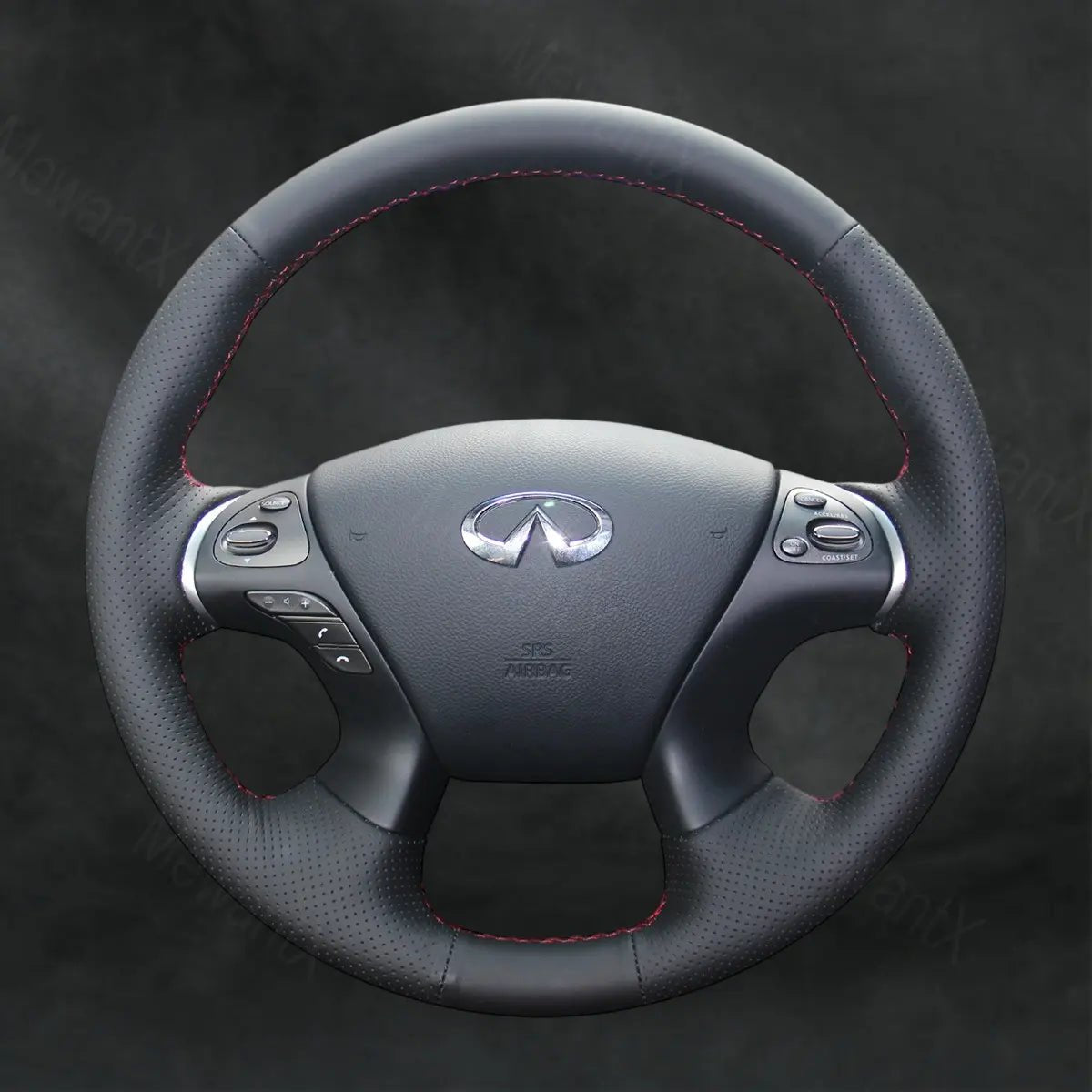 Discover MewantX Custom Steering Wheel Cover For Infiniti JX35 2013 QX60 2014 - 2020 Mewant delivers comfort, grip, style, protection and durable quality.