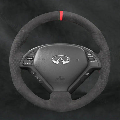 Discover MewantX Custom Steering Wheel Cover For Infiniti Q Q40 2014 - 2015 Mewant delivers comfort, grip, style, protection and durable quality.