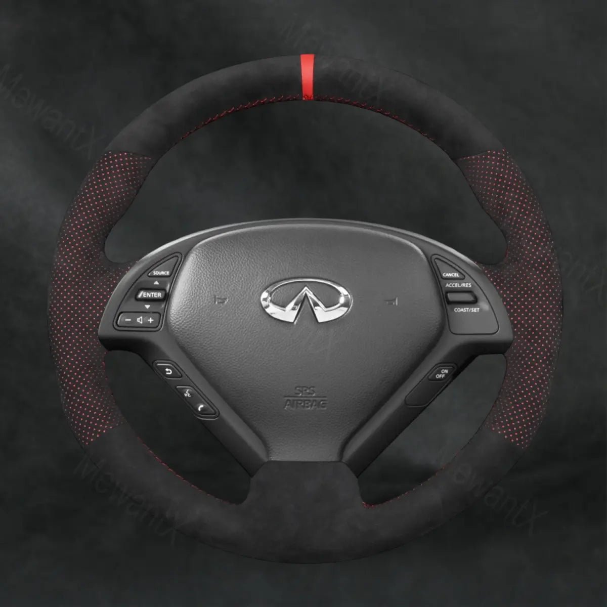 Discover MewantX Custom Steering Wheel Cover For Infiniti Q Q40 2014 - 2015 Mewant delivers comfort, grip, style, protection and durable quality.