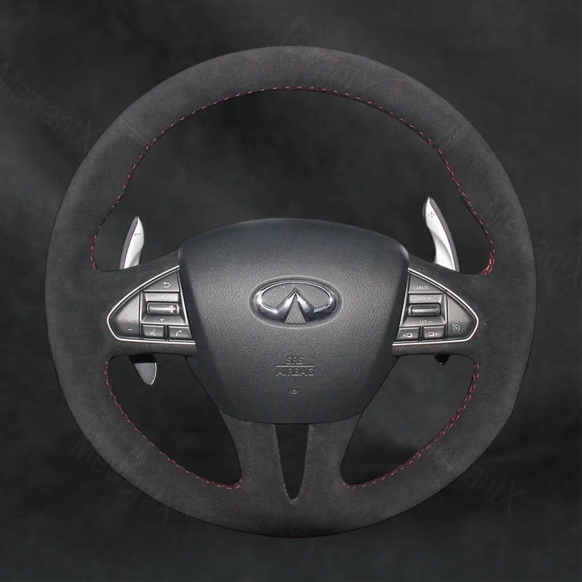 Discover MewantX Custom Steering Wheel Cover For Infiniti Q50 2014 - 2018 Mewant delivers comfort, grip, style, protection and durable quality.
