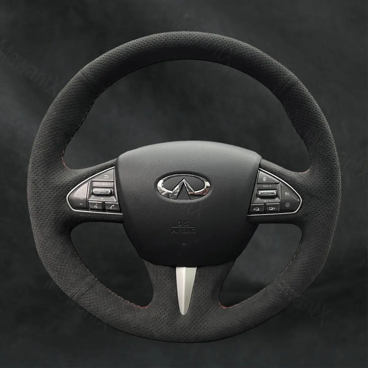 Discover MewantX Custom Steering Wheel Cover For Infiniti Q50 2014 - 2018 Mewant delivers comfort, grip, style, protection and durable quality.