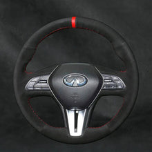 Discover MewantX Custom Steering Wheel Cover For Infiniti Q50 2017 - 2025 Mewant delivers comfort, grip, style, protection and durable quality.