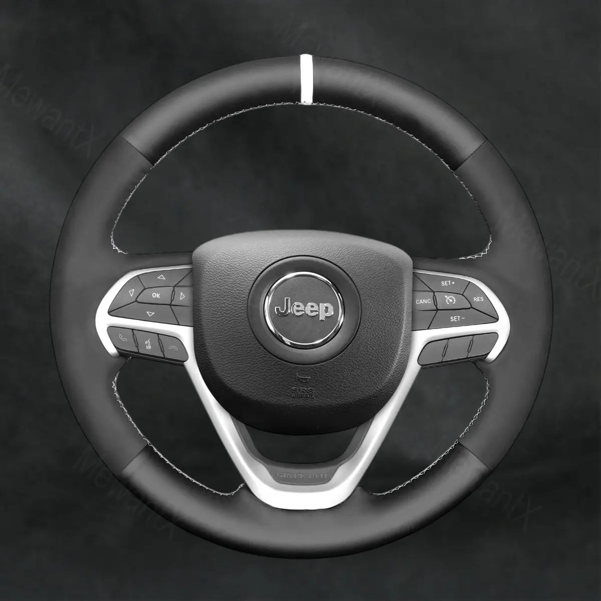 Discover MewantX Custom Steering Wheel Cover For Jeep Cherokee VKL 2014 - 2023 Mewant delivers comfort, grip, style, protection and durable quality.