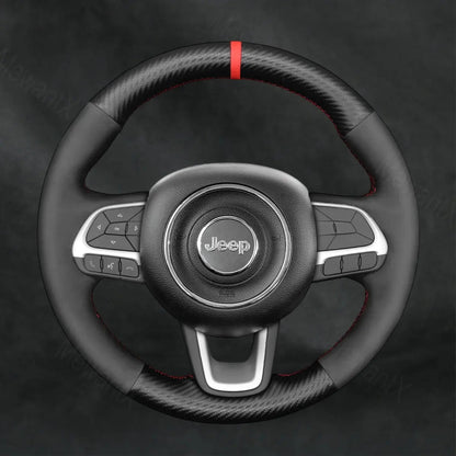 Discover MewantX Custom Steering Wheel Cover For Jeep Compass IIMP 2017 - 2021 Mewant delivers comfort, grip, style, protection and durable quality.