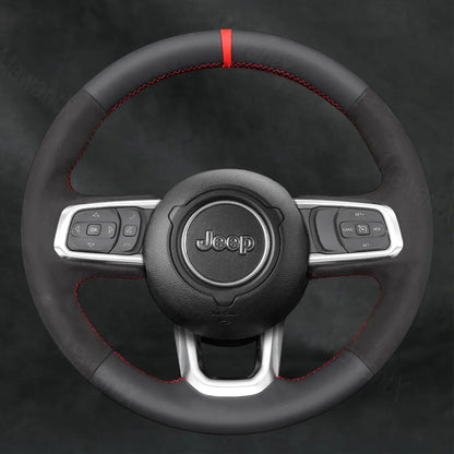 Discover MewantX Custom Steering Wheel Cover For Jeep Gladiator JT 2020 - 2025 Mewant delivers comfort, grip, style, protection and durable quality.