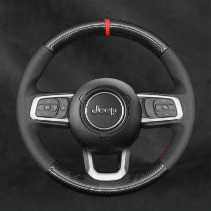 Discover MewantX Custom Steering Wheel Cover For Jeep Gladiator JT 2020 - 2025 Mewant delivers comfort, grip, style, protection and durable quality.