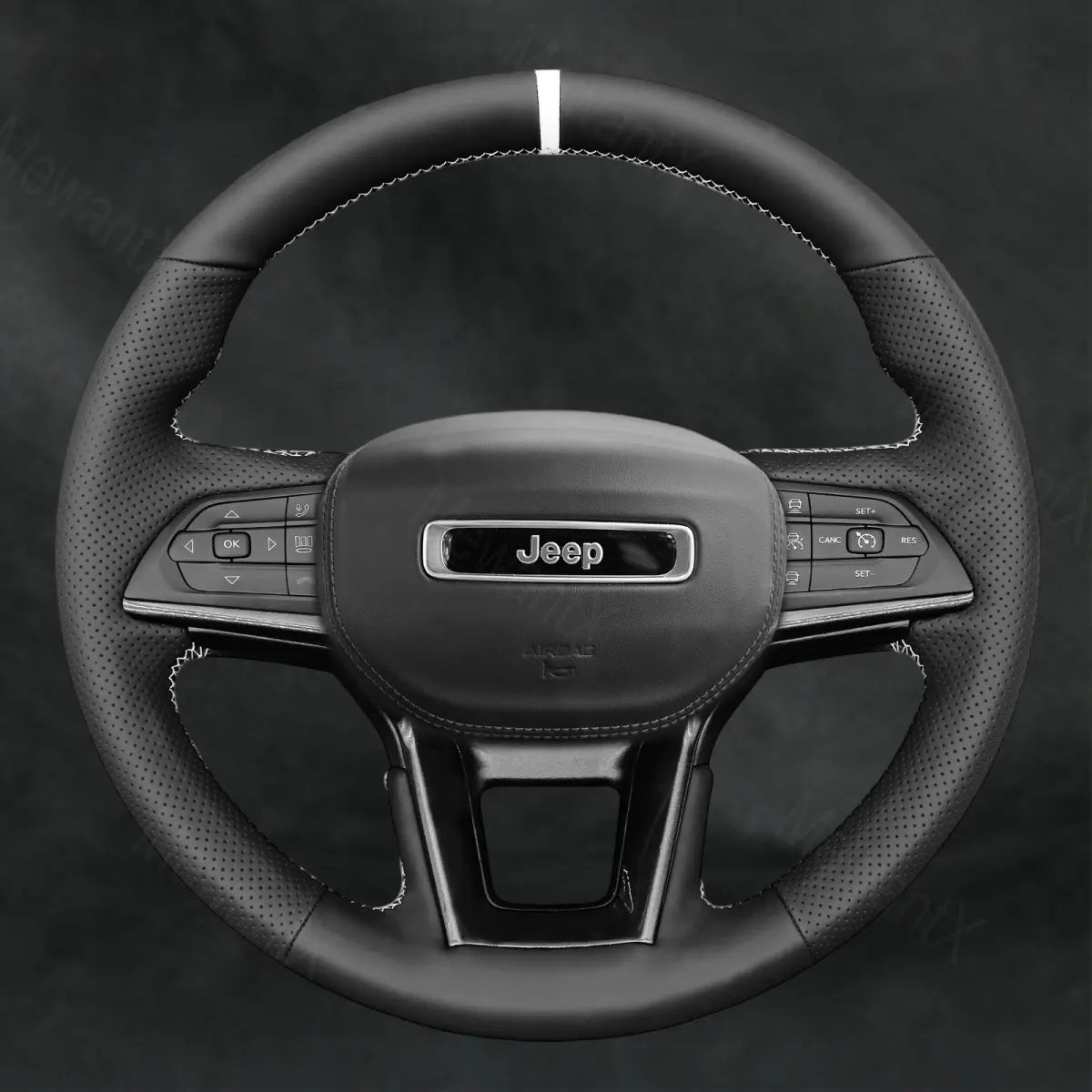 Discover MewantX Custom Steering Wheel Cover For Jeep Grand Cherokee VWL L 2021 - 2025 Mewant delivers comfort, grip, style, protection and durable quality.