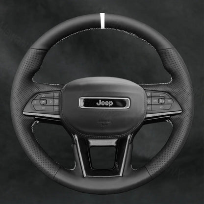 Discover MewantX Custom Steering Wheel Cover For Jeep Grand Cherokee VWL L 2021 - 2025 Mewant delivers comfort, grip, style, protection and durable quality.