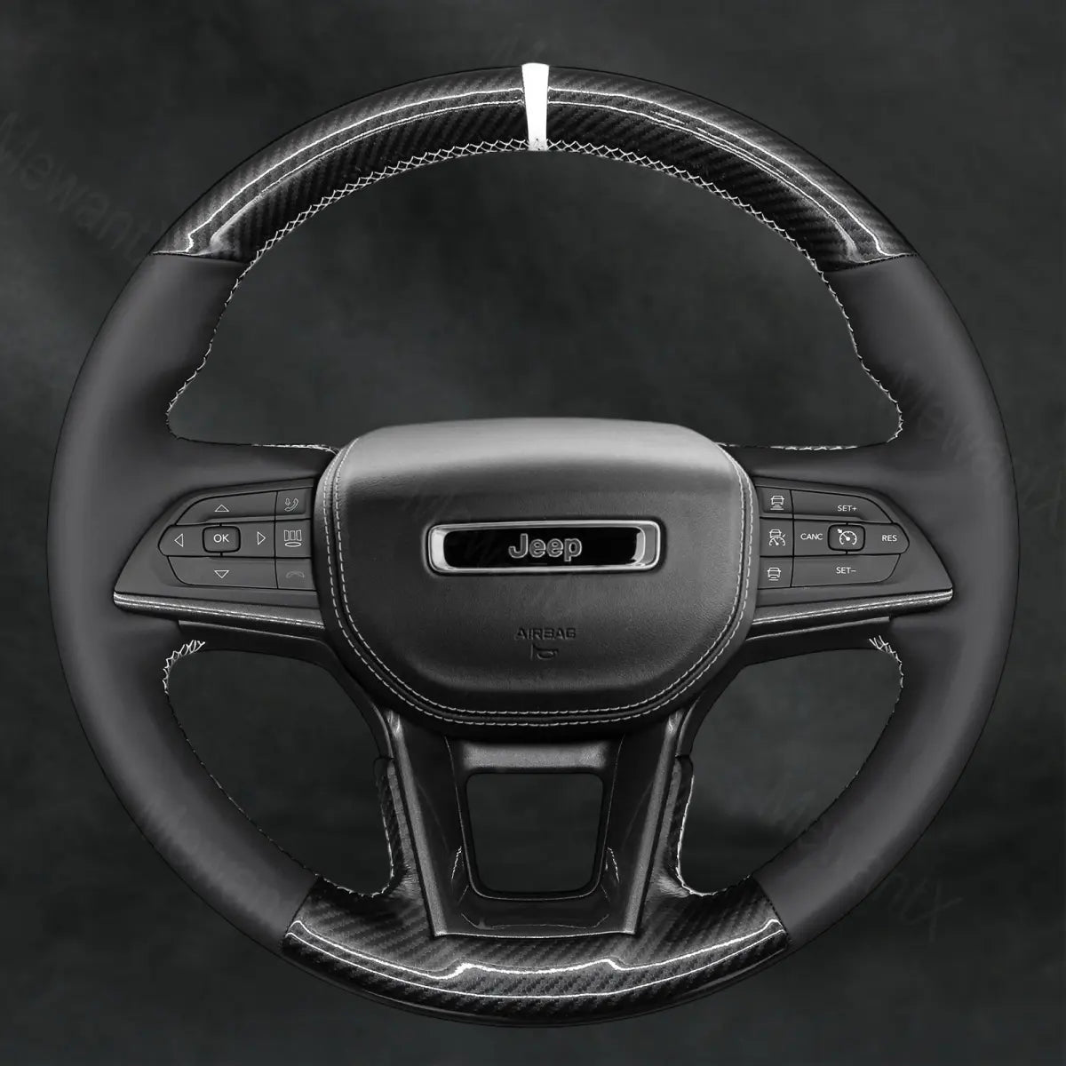 Discover MewantX Custom Steering Wheel Cover For Jeep Grand Cherokee VWL L 2021 - 2025 Mewant delivers comfort, grip, style, protection and durable quality.