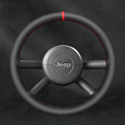 Discover MewantX Custom Steering Wheel Cover For Jeep Wrangler JK 2007 - 2011 Mewant delivers comfort, grip, style, protection and durable quality.