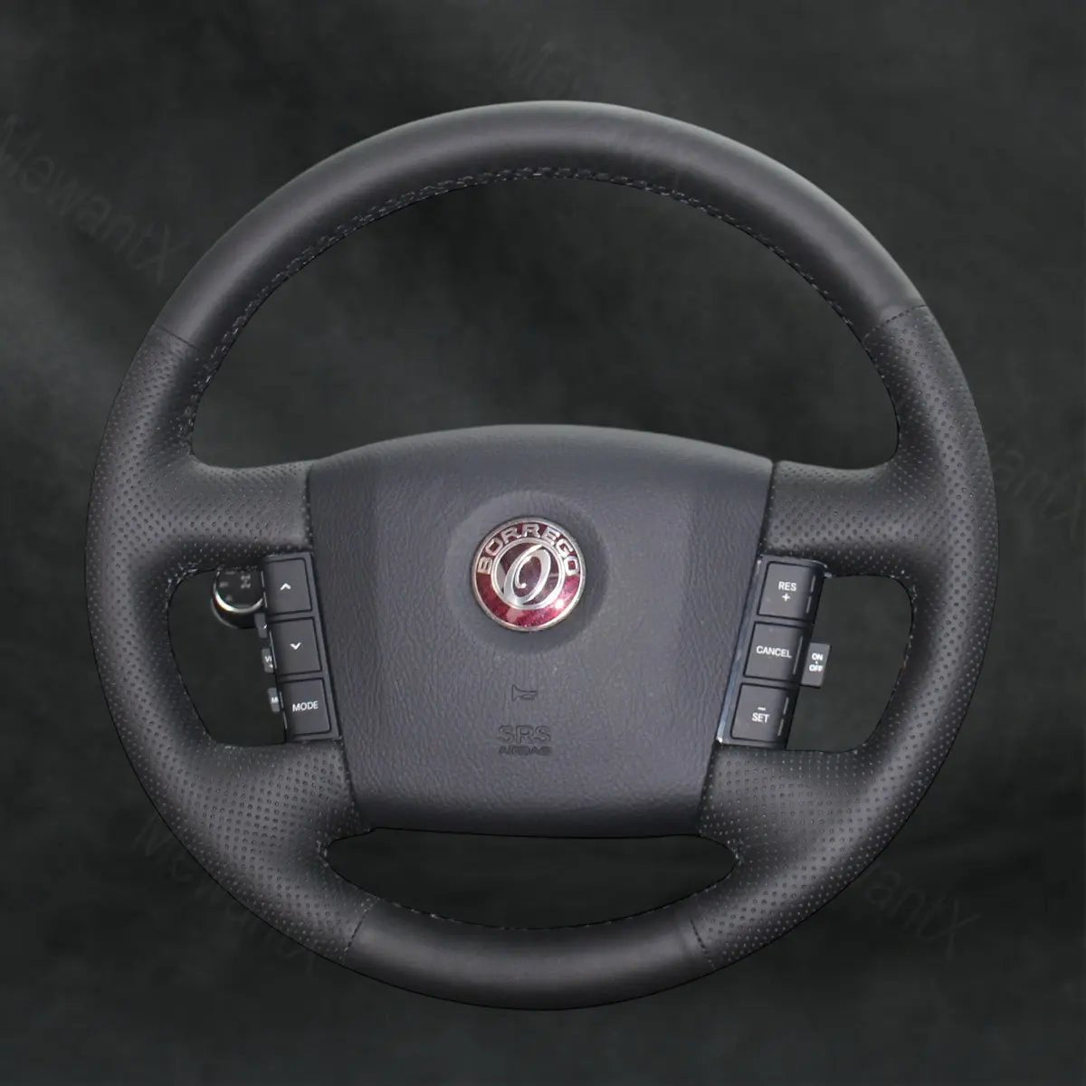 Discover MewantX Custom Steering Wheel Cover For Kia Borrego 2008 - 20011 Mewant delivers comfort, grip, style, protection and durable quality.
