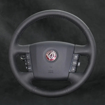 Discover MewantX Custom Steering Wheel Cover For Kia Borrego 2008 - 20011 Mewant delivers comfort, grip, style, protection and durable quality.