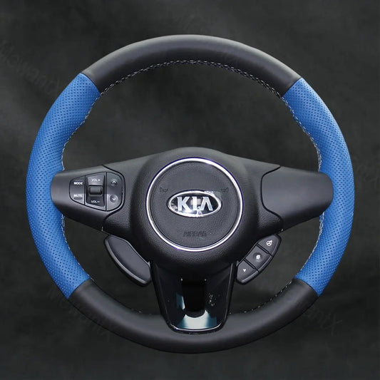 Discover MewantX Custom Steering Wheel Cover For Kia Carens 3 2013 - 2019 Mewant delivers comfort, grip, style, protection and durable quality.