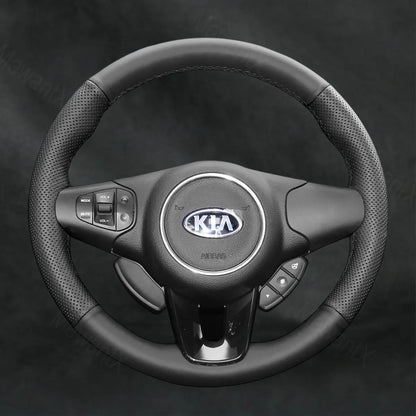 Discover MewantX Custom Steering Wheel Cover For Kia Carens 3 2013 - 2019 Mewant delivers comfort, grip, style, protection and durable quality.