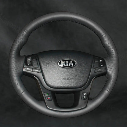 Discover MewantX Custom Steering Wheel Cover For Kia Sorento 2 2009 - 2015 Mewant delivers comfort, grip, style, protection and durable quality.