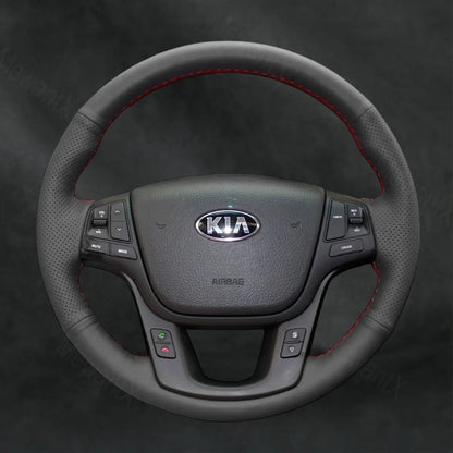 Discover MewantX Custom Steering Wheel Cover For Kia Sorento 2 2009 - 2015 Mewant delivers comfort, grip, style, protection and durable quality.