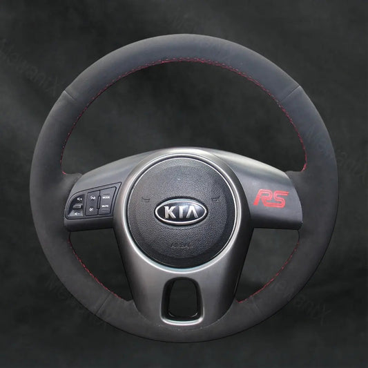 Discover MewantX Custom Steering Wheel Cover For Kia Soul 2009 - 2014 Mewant delivers comfort, grip, style, protection and durable quality.