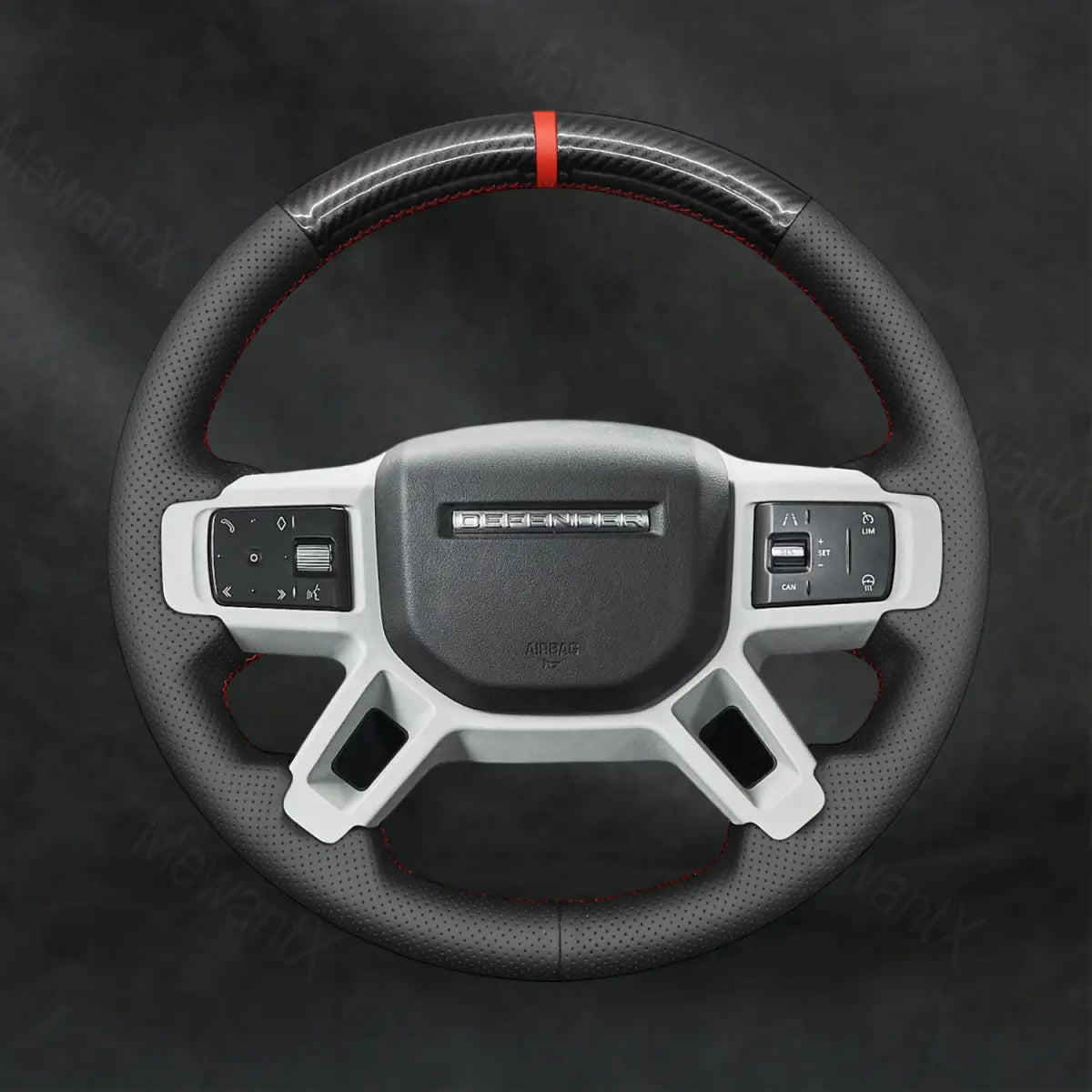 Discover MewantX Custom Steering Wheel Cover For Land Rover Defender L663 2020 - 2025 Mewant delivers comfort, grip, style, protection and durable quality.