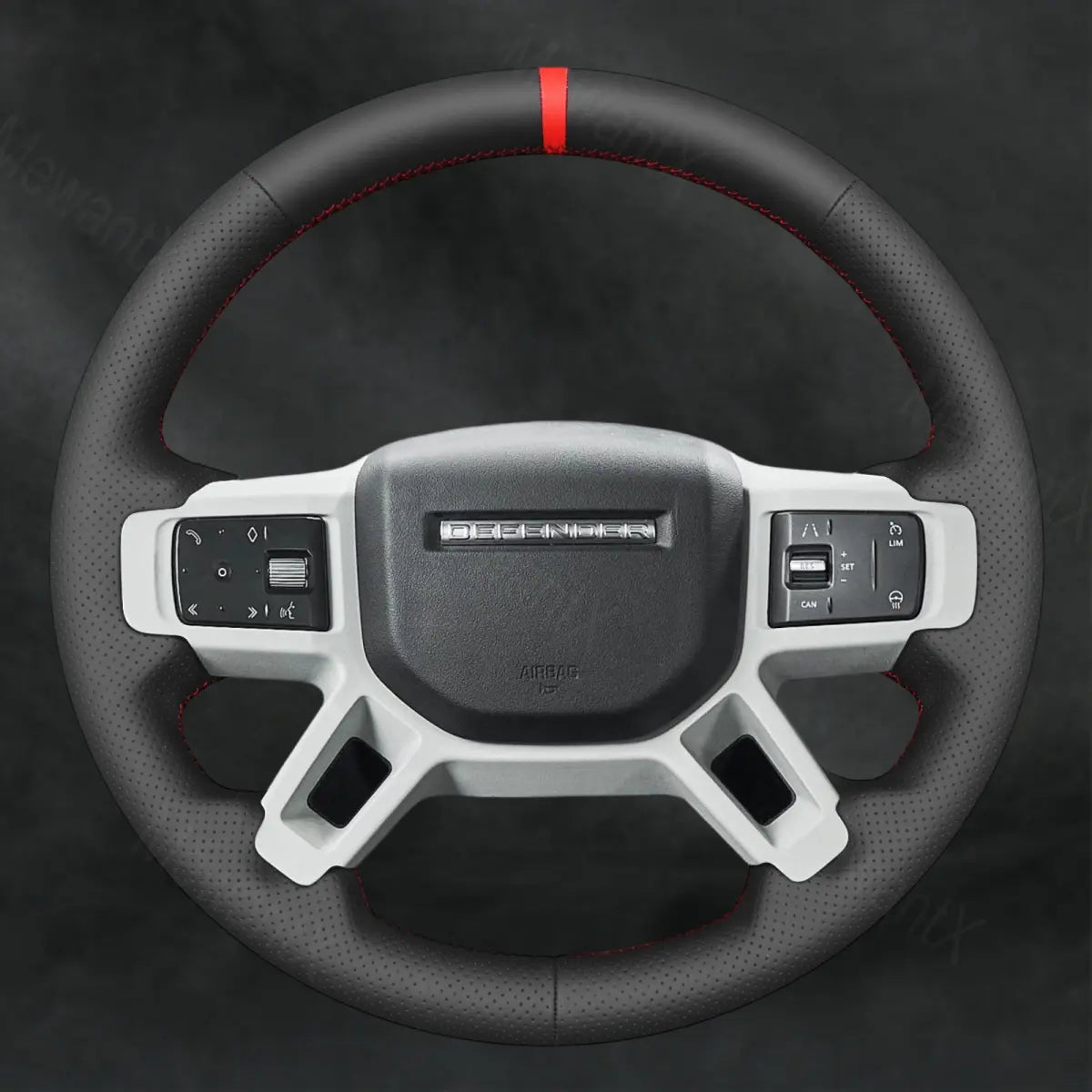 Discover MewantX Custom Steering Wheel Cover For Land Rover Defender L663 2020 - 2025 Mewant delivers comfort, grip, style, protection and durable quality.