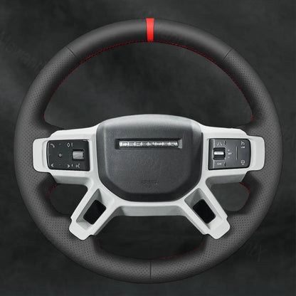 Discover MewantX Custom Steering Wheel Cover For Land Rover Discovery Discovery 5 III L462 2021 - 2025 Mewant delivers comfort, grip, style, protection and durable quality.