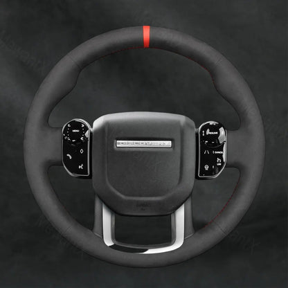 Discover MewantX Custom Steering Wheel Cover For Land Rover Discovery Sport L550 2019 - 2021 Mewant delivers comfort, grip, style, protection and durable quality.