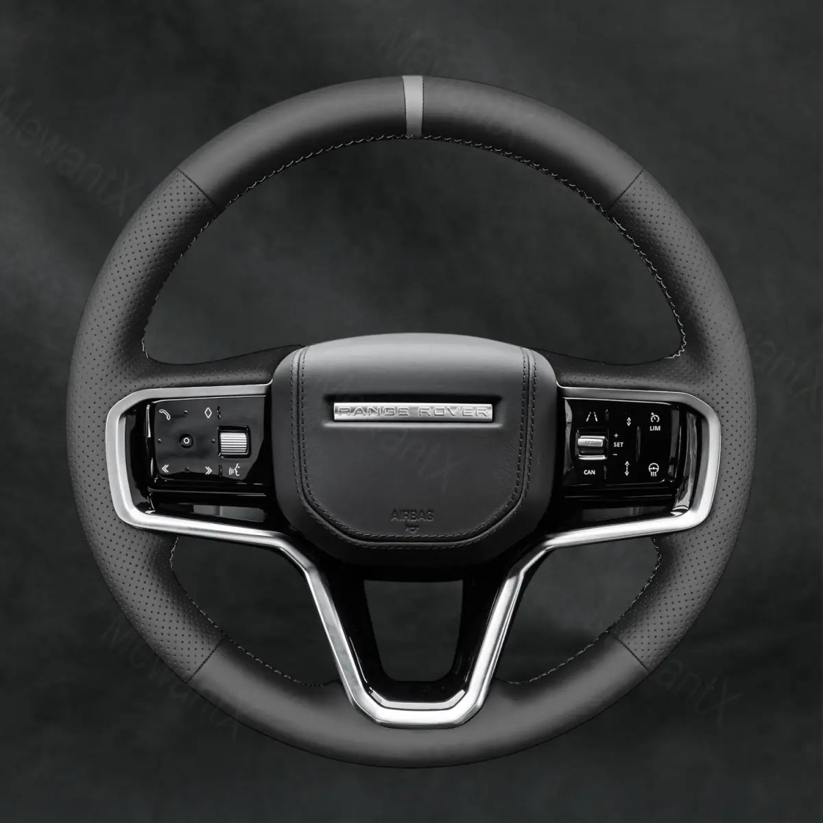 Discover MewantX Custom Steering Wheel Cover For Land Rover Discovery Sport L550 2021 - 2025 Mewant delivers comfort, grip, style, protection and durable quality.