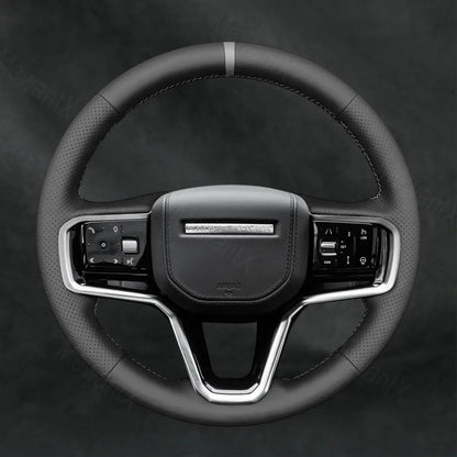 Discover MewantX Custom Steering Wheel Cover For Land Rover Discovery Sport L550 2021 - 2025 Mewant delivers comfort, grip, style, protection and durable quality.
