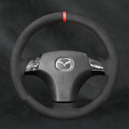 Discover MewantX Custom Steering Wheel Cover For Mazda 2 2002 - 2007 Mewant delivers comfort, grip, style, protection and durable quality.