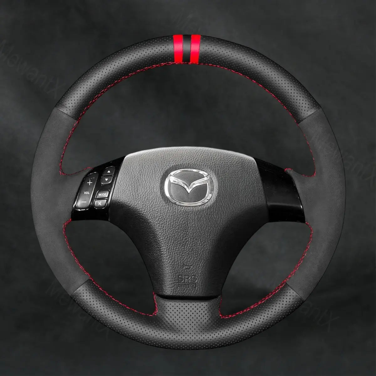 Discover MewantX Custom Steering Wheel Cover For Mazda 2 2002 - 2007 Mewant delivers comfort, grip, style, protection and durable quality.