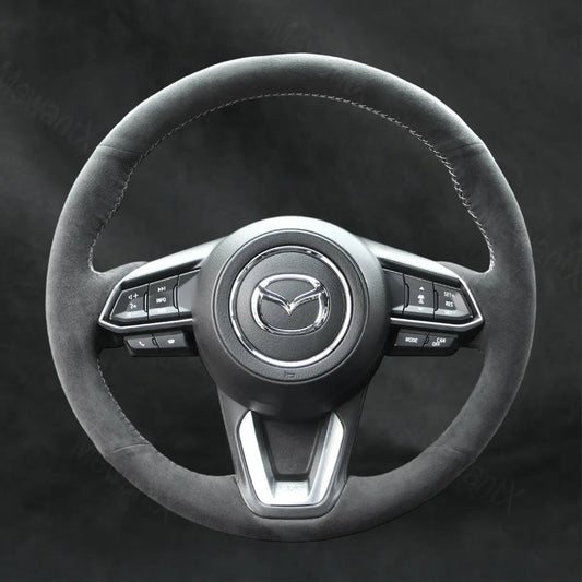 Discover MewantX Custom Steering Wheel Cover For Mazda 3 Axela 2017 - 2019 Mewant delivers comfort, grip, style, protection and durable quality.
