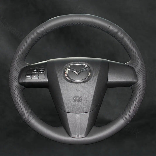 Discover MewantX Custom Steering Wheel Cover For Mazda 5 2011 - 2014 Mewant delivers comfort, grip, style, protection and durable quality.