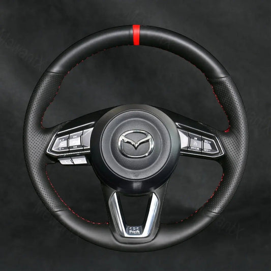 Discover MewantX Custom Steering Wheel Cover For Mazda CX - 5 CX5 2017 - 2025 Mewant delivers comfort, grip, style, protection and durable quality.