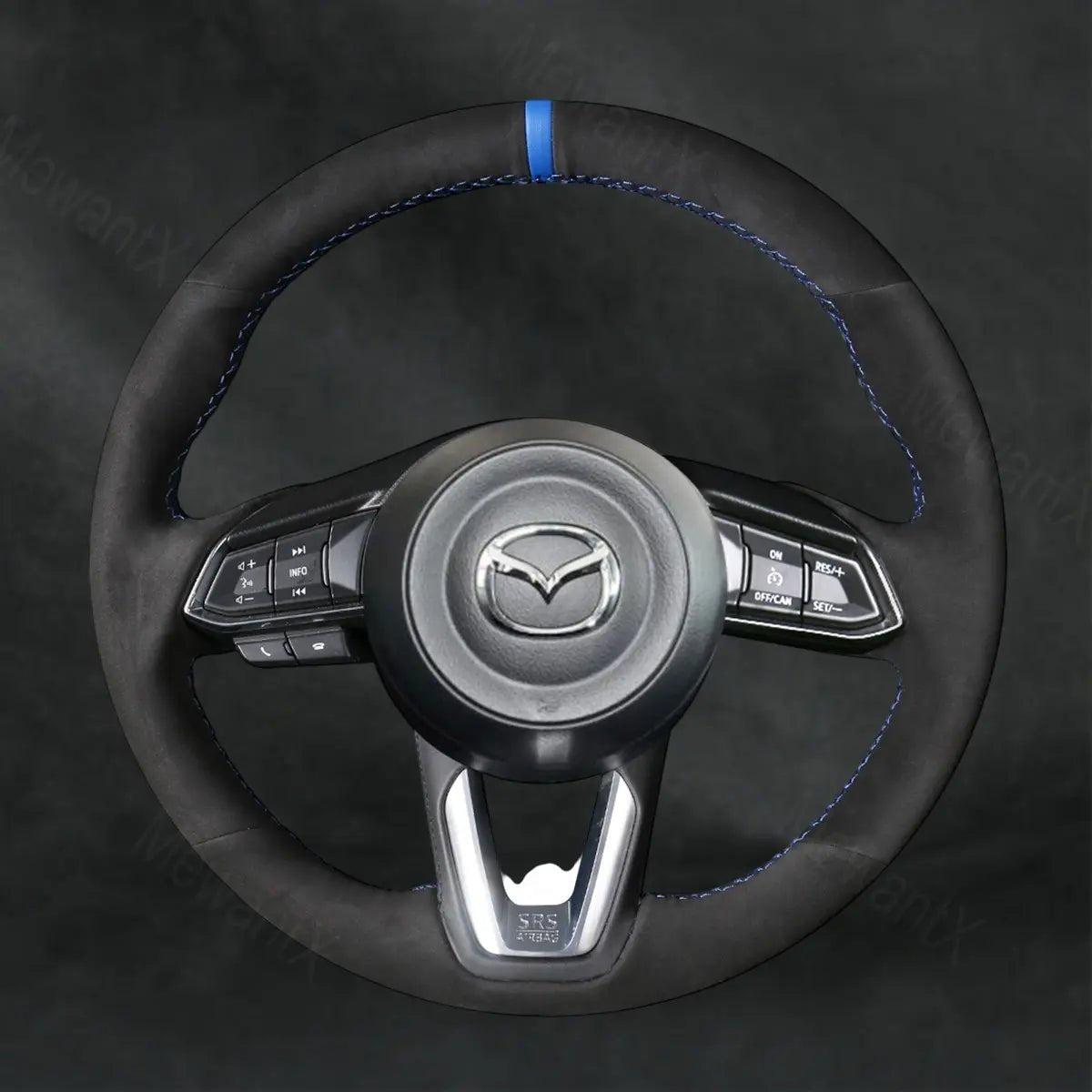 Discover MewantX Custom Steering Wheel Cover For Mazda CX - 5 CX5 2017 - 2025 Mewant delivers comfort, grip, style, protection and durable quality.